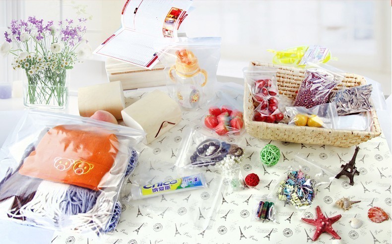 10x15 Cm Small Plastic Ziplock - Lock And Lock Food Storage avaliação e preço