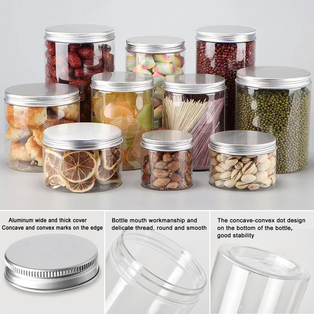 1-10Pcs 20/25/30/40/45-250ml S - Food Storage Aluminum avaliação e preço