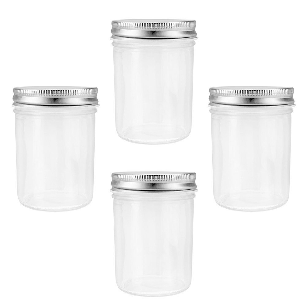 4Pcs Fruit Jam Canning Jars Mu - Food Storage Jars Plastic avaliação e preço