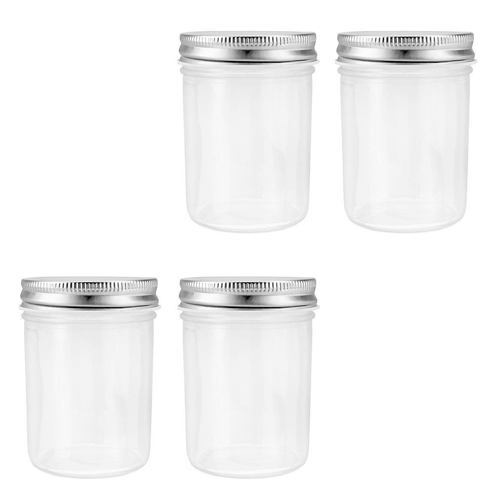 4Pcs Fruit Jam Canning Jars Mu - Food Storage Jars Plastic avaliação e preço