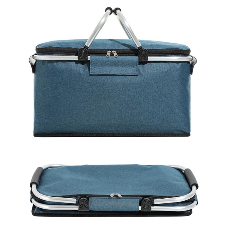 Flat Foldable Oxford Picnic Ba - Food Storage Aluminum avaliação e preço