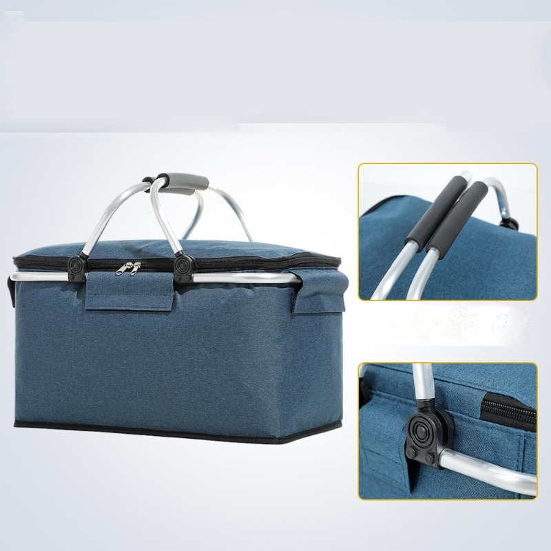 Flat Foldable Oxford Picnic Ba - Food Storage Aluminum avaliação e preço