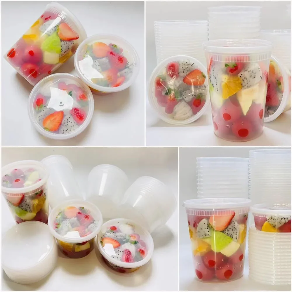 24pcs Deli Food Storage Contai - Food Storage Bowls avaliação e preço