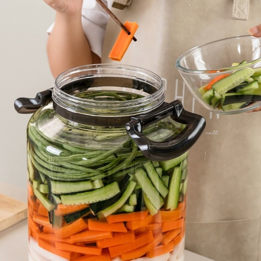 Large Capacity Pickle Jars Wit - Food Storage Containers Xl avaliação e preço