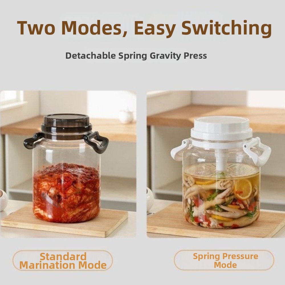 Large Capacity Pickle Jars Wit - Food Storage Containers Xl avaliação e preço