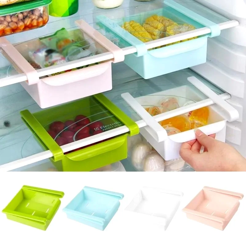 Slide Kitchen Fridge Freezer S - Food Storage Rack For Kitchen avaliação e preço