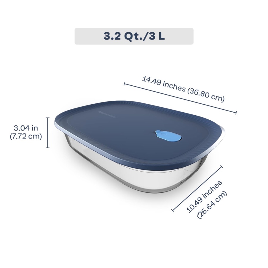 Voila™ XL Rectangular Glass Fo - Food Storage Containers Xl avaliação e preço