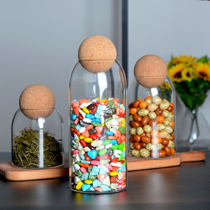 storage glass jar with wooden  - Food Storage Lidl avaliação e preço