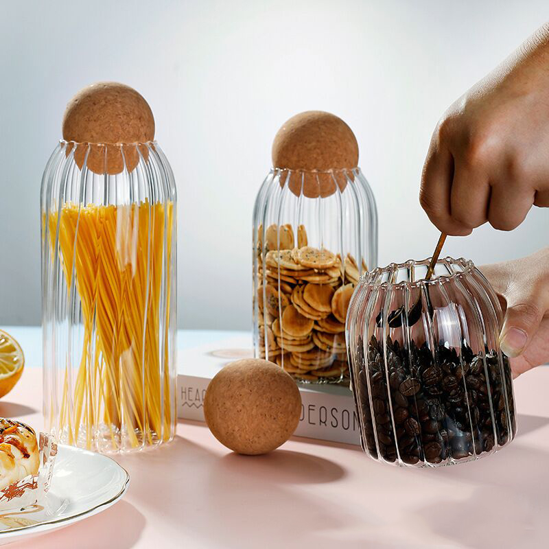 storage glass jar with wooden  - Food Storage Lidl avaliação e preço