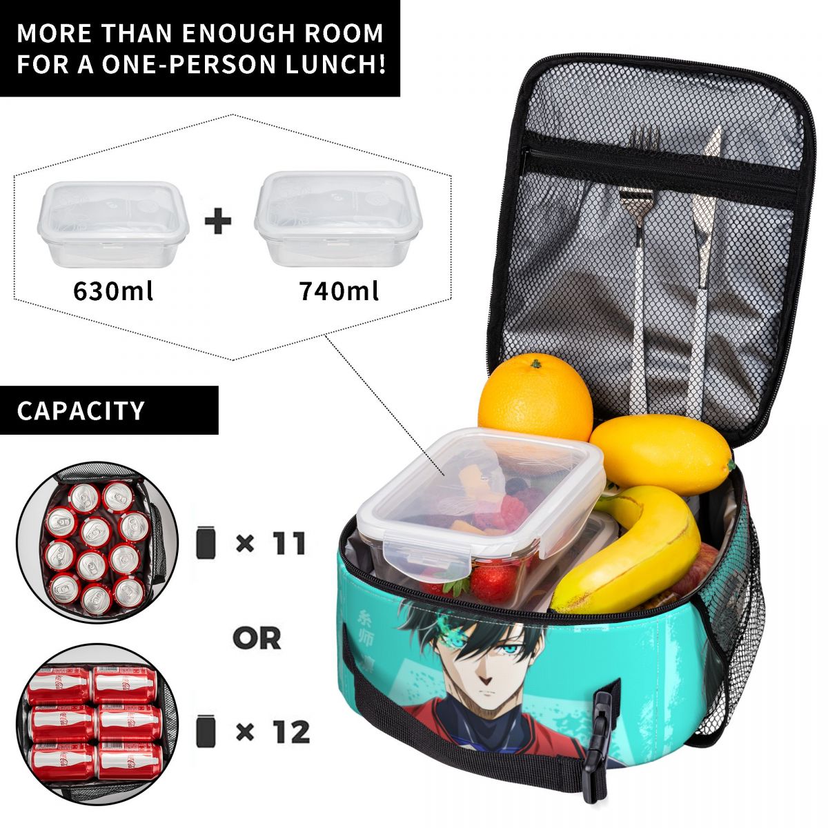 Anime Blue Locks Product Insul - Lock And Lock Food Storage avaliação e preço