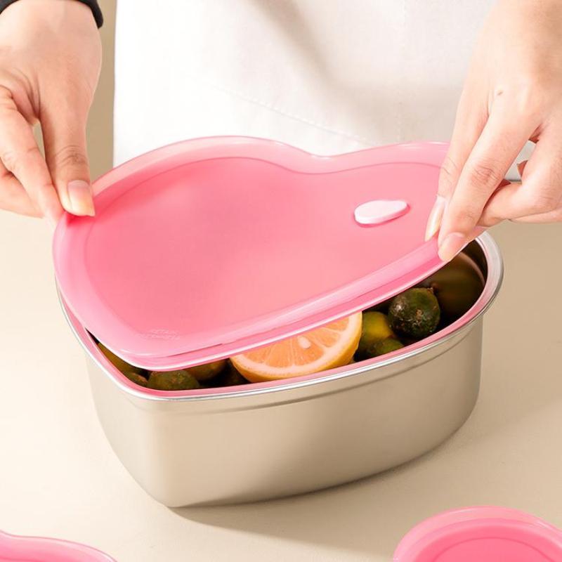Love-shaped Kitchen Food Organ - Food Storage Containers Xl avaliação e preço
