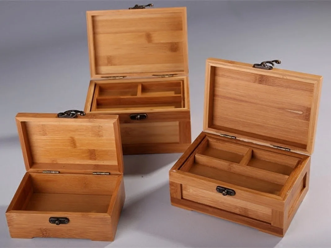 Bamboo handicrafts, bamboo cra - Bread Box Bamboo avaliação e preço
