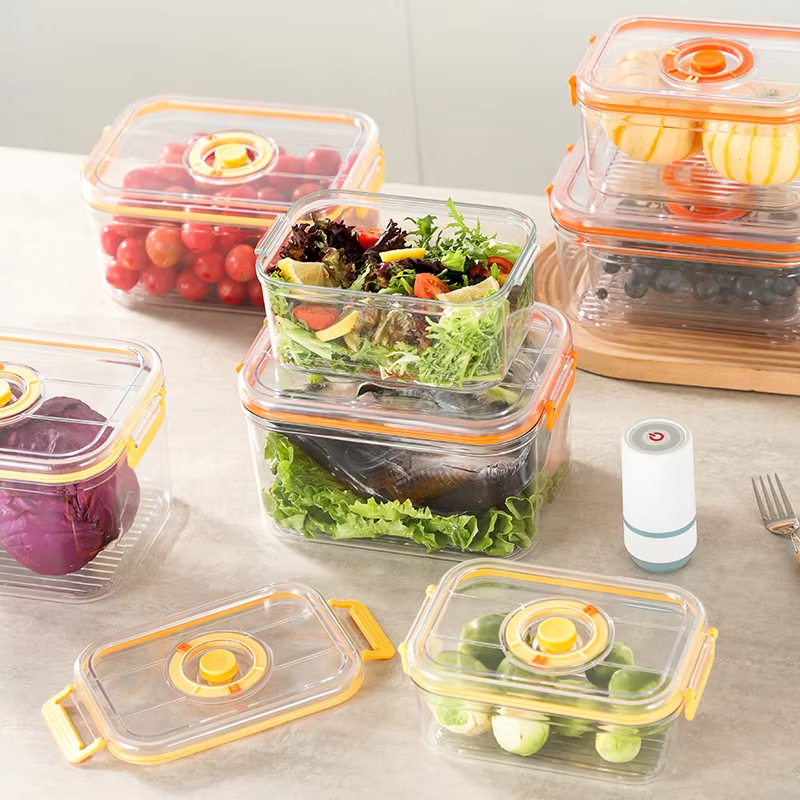 Vacuum Fresh-keeping Box Refri - Food Storage Bowls avaliação e preço