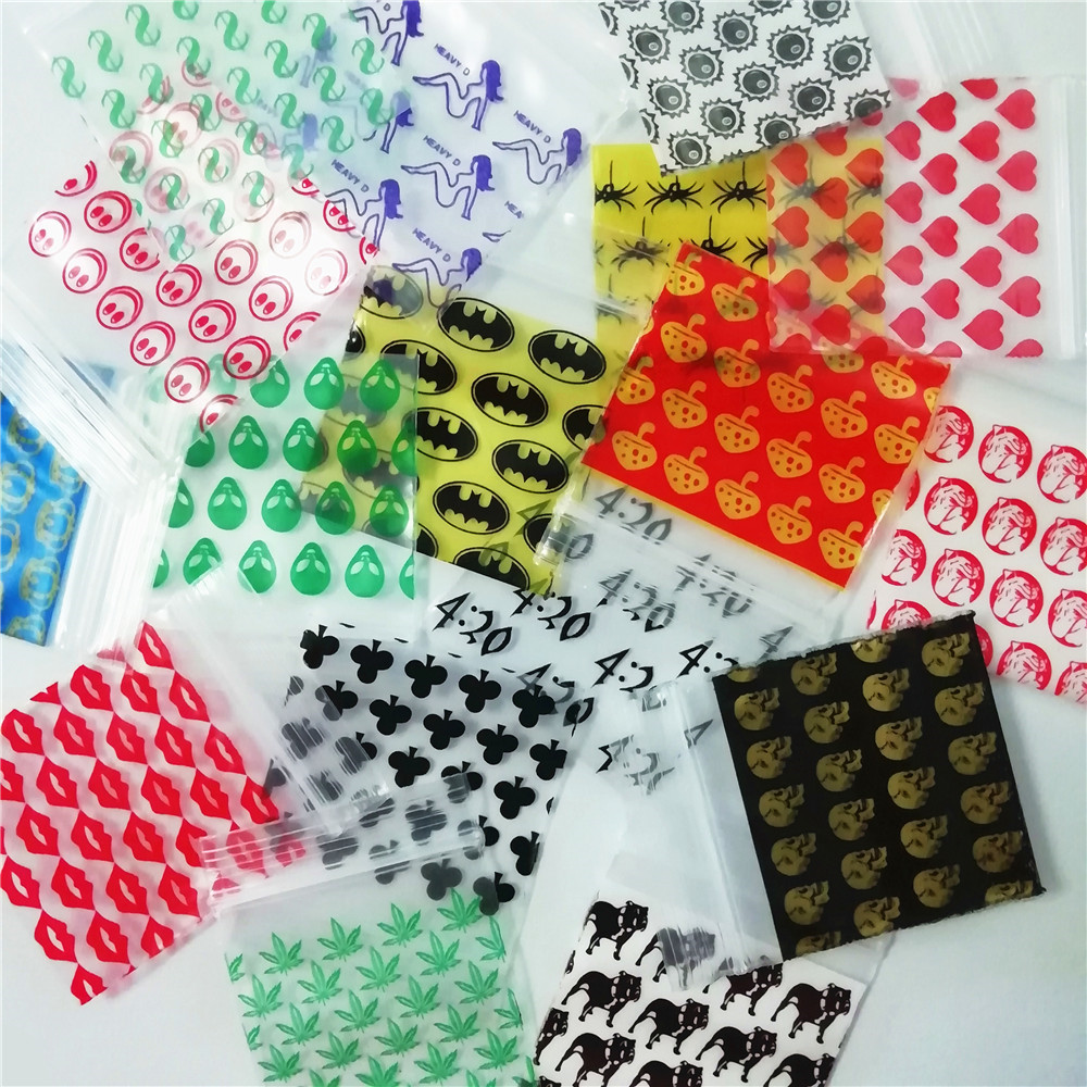 400 Baggies 4 Designs Zip lock - Lock And Lock Food Storage avaliação e preço
