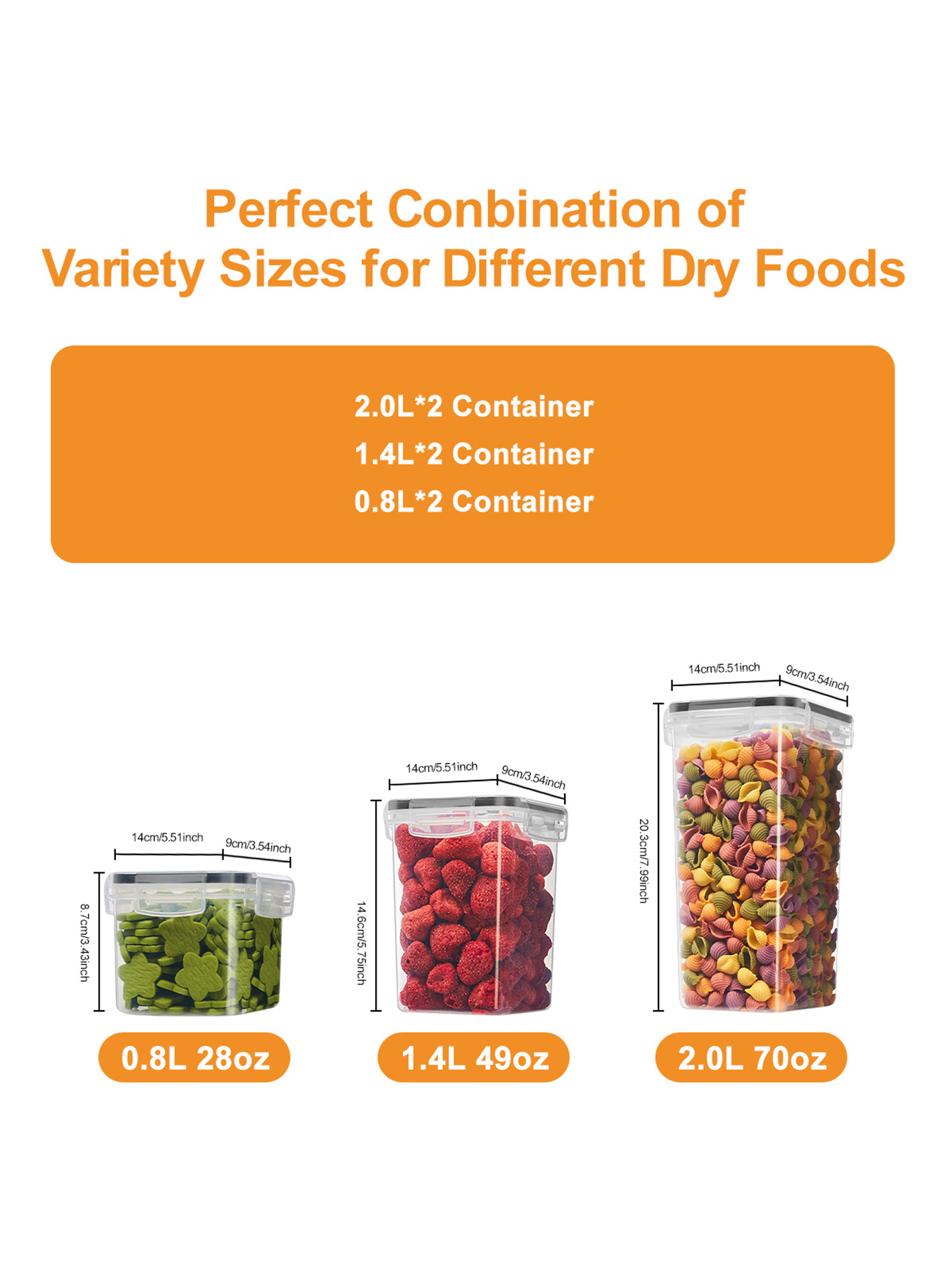 12pcs，Airtight food storage co - Food Storage Jars Plastic avaliação e preço