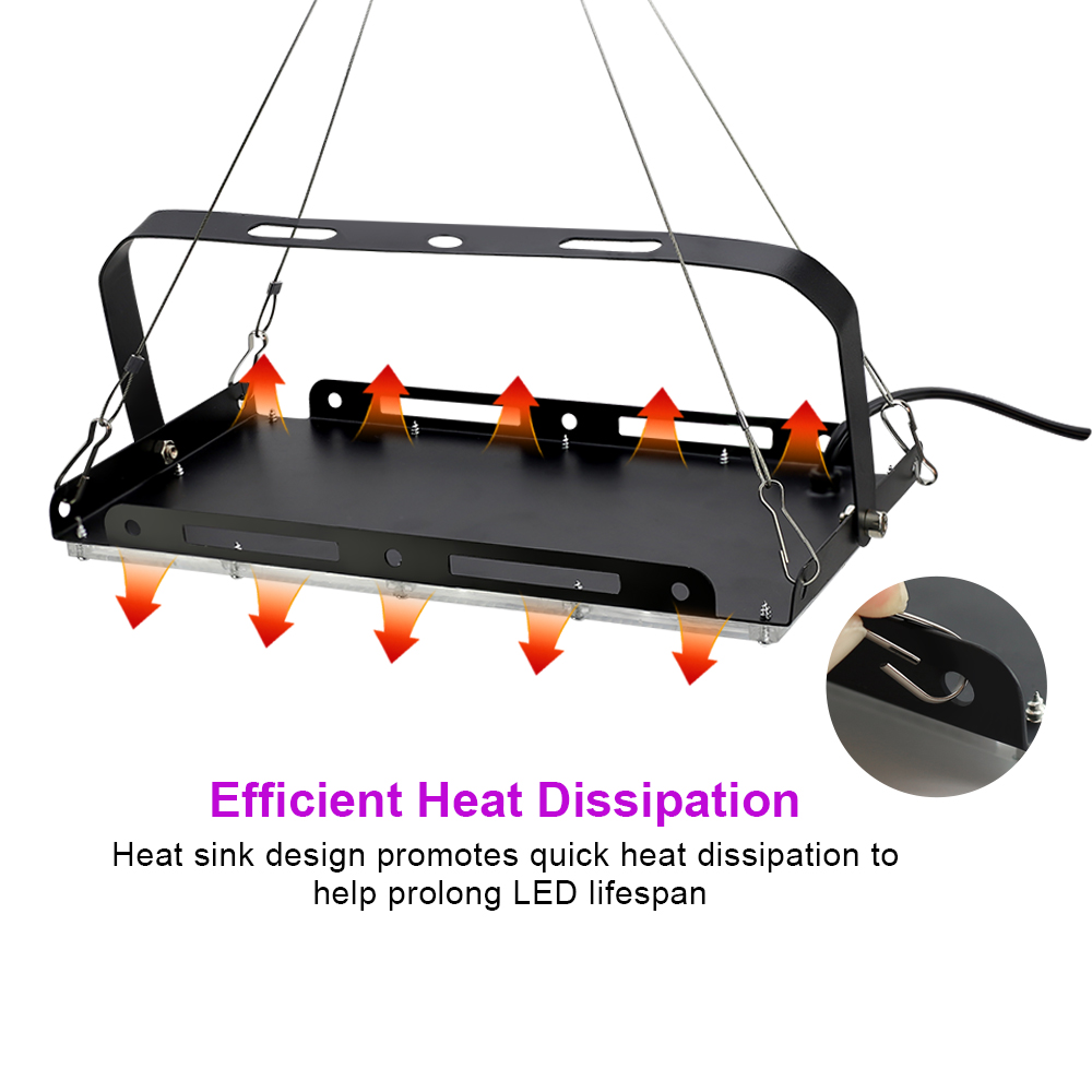 Full Spectrum LED Grow Light P - Food Storage Plants avaliação e preço