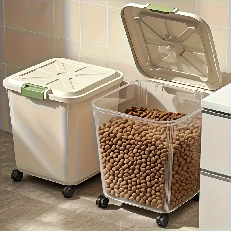 Large-capacity pet food storag - Food Storage Containers Xl avaliação e preço
