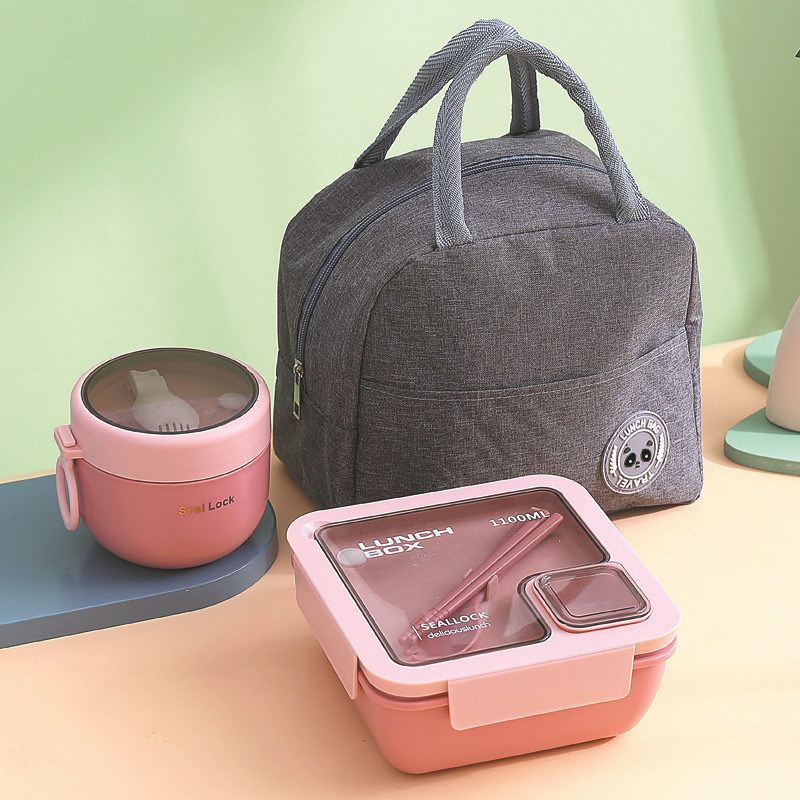 3pcs Lunch Box, Portable And L - Food Storage Containers Xl avaliação e preço