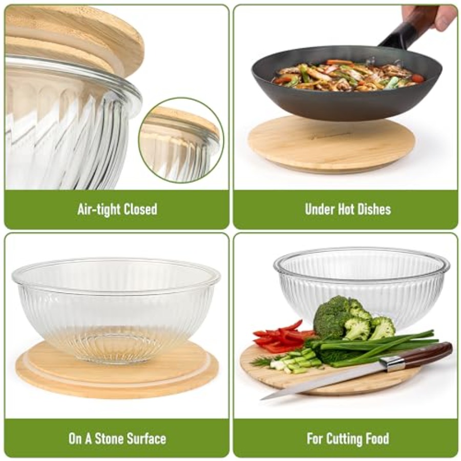 Stackable Space-Saving Set of  - Food Storage Bowls avaliação e preço