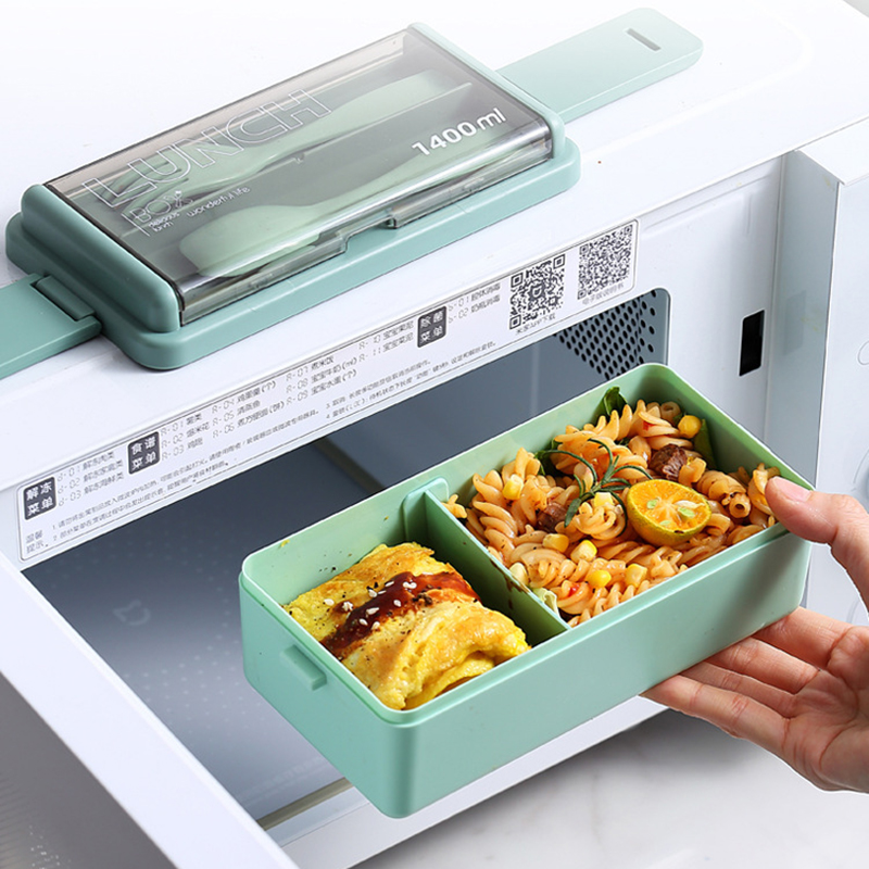 Portable Lunch Box For Kids Wi - Food Storage Jars Plastic avaliação e preço
