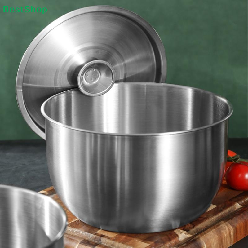 ♪Deepened Stainless Steel Mixi - Food Storage Bowls avaliação e preço