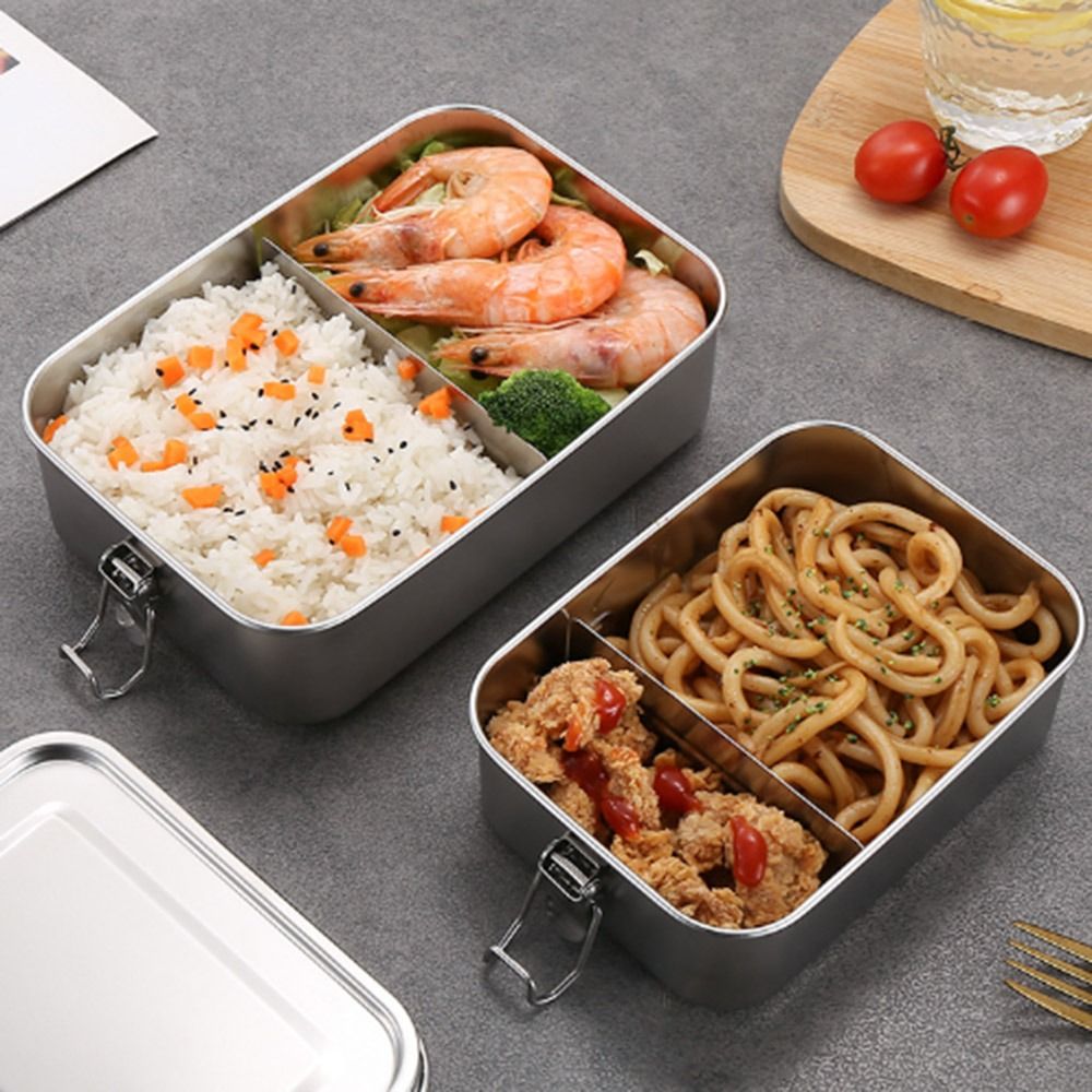 Durable Stainless Steel Bento  - Food Storage Containers Xl avaliação e preço